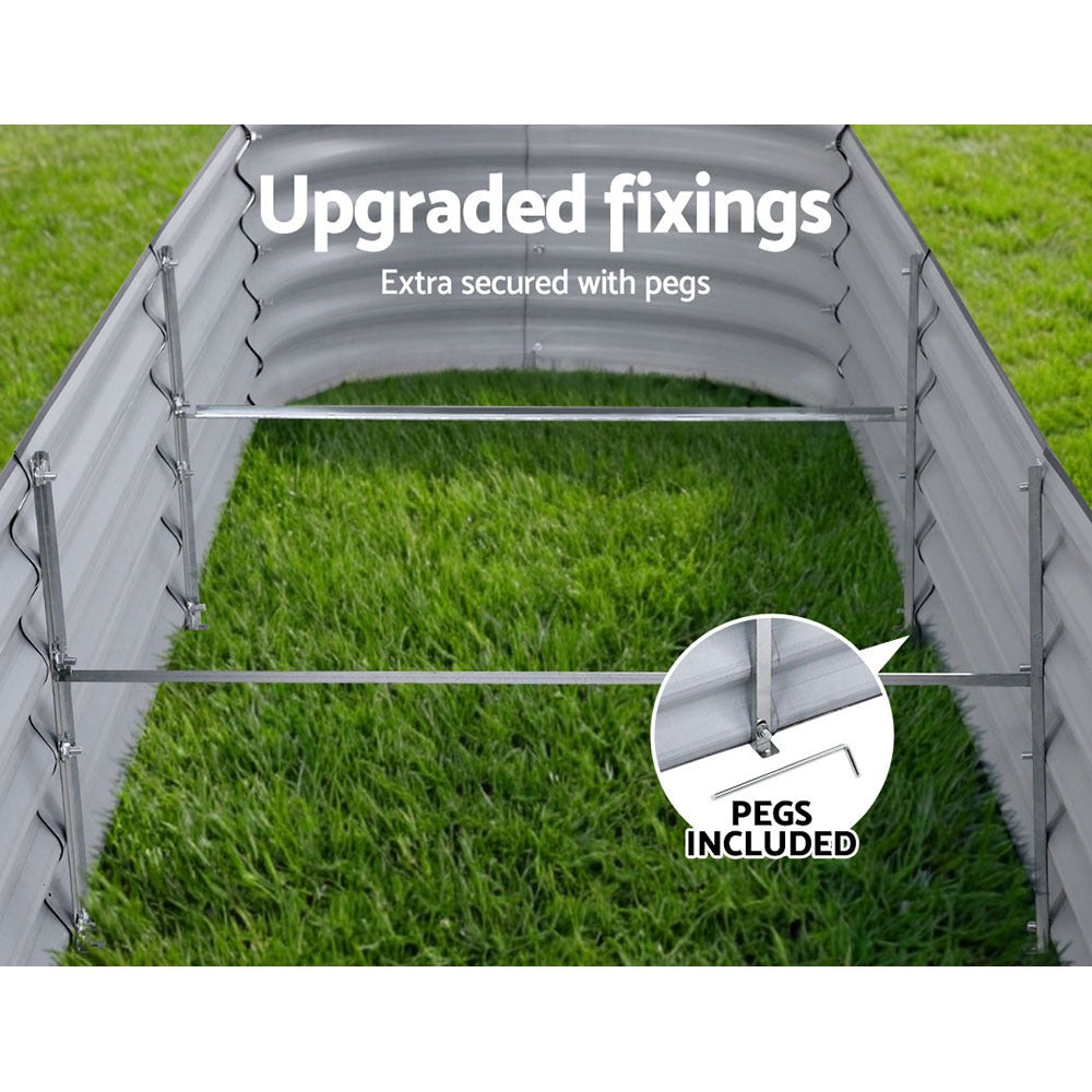 π± Galvanised Steel Raised Garden Bed β Built for Aussie Backyards!