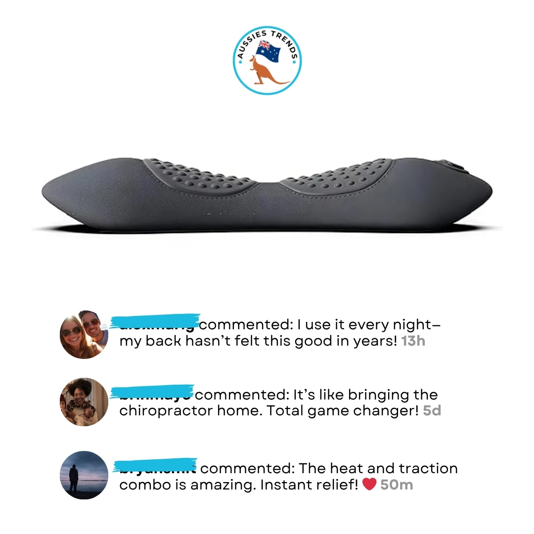 3-IN-1 LUMBAR MASSAGER PILLOW