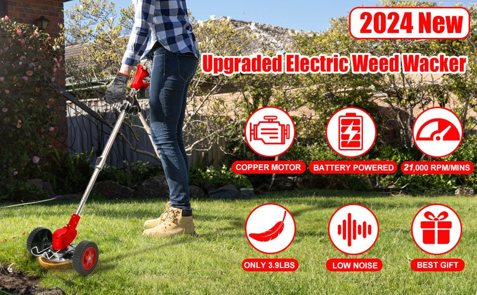 3-in-1 Cordless Electric Grass Lawn Mower 🏡