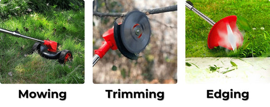 3-in-1 Cordless Electric Grass Lawn Mower 🏡