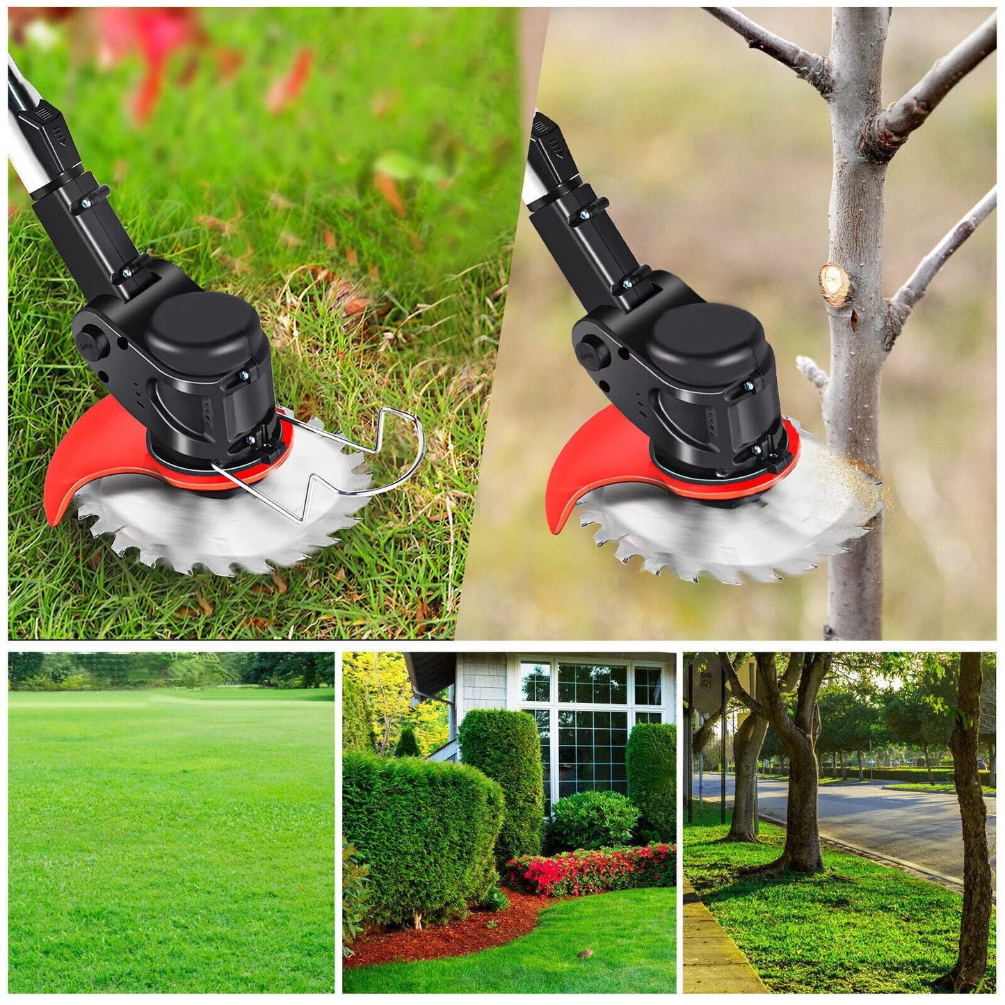 3-in-1 Cordless Electric Grass Lawn Mower 🏡