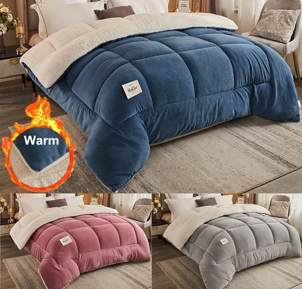 Luxury Reversible Sherpa Doona - 50% OFF