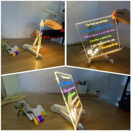 π Glowing Kids Drawing and Teaching Board π