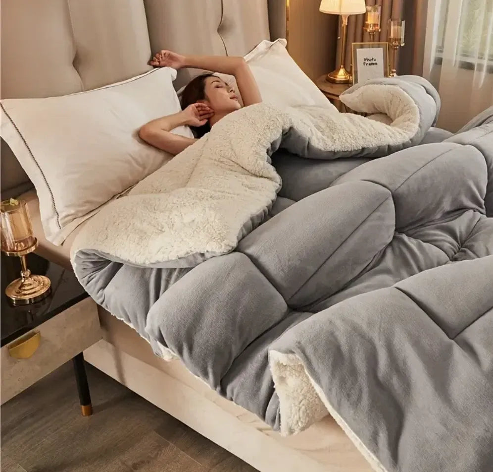 Luxury Reversible Sherpa Doona - 50% OFF