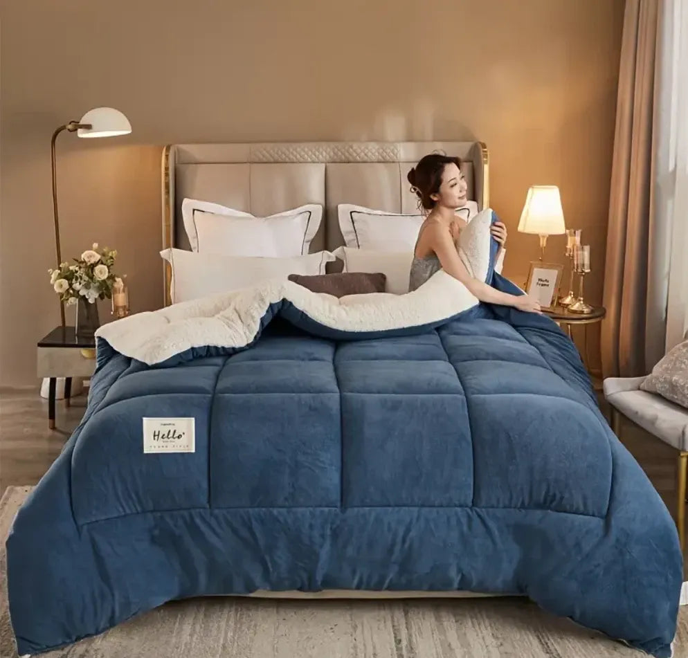Luxury Reversible Sherpa Doona - 50% OFF