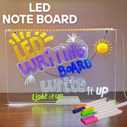 π Glowing Kids Drawing and Teaching Board π