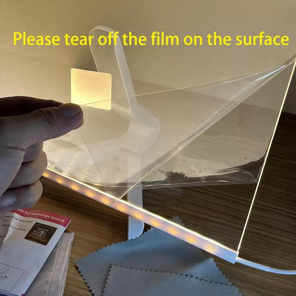 π Glowing Kids Drawing and Teaching Board π