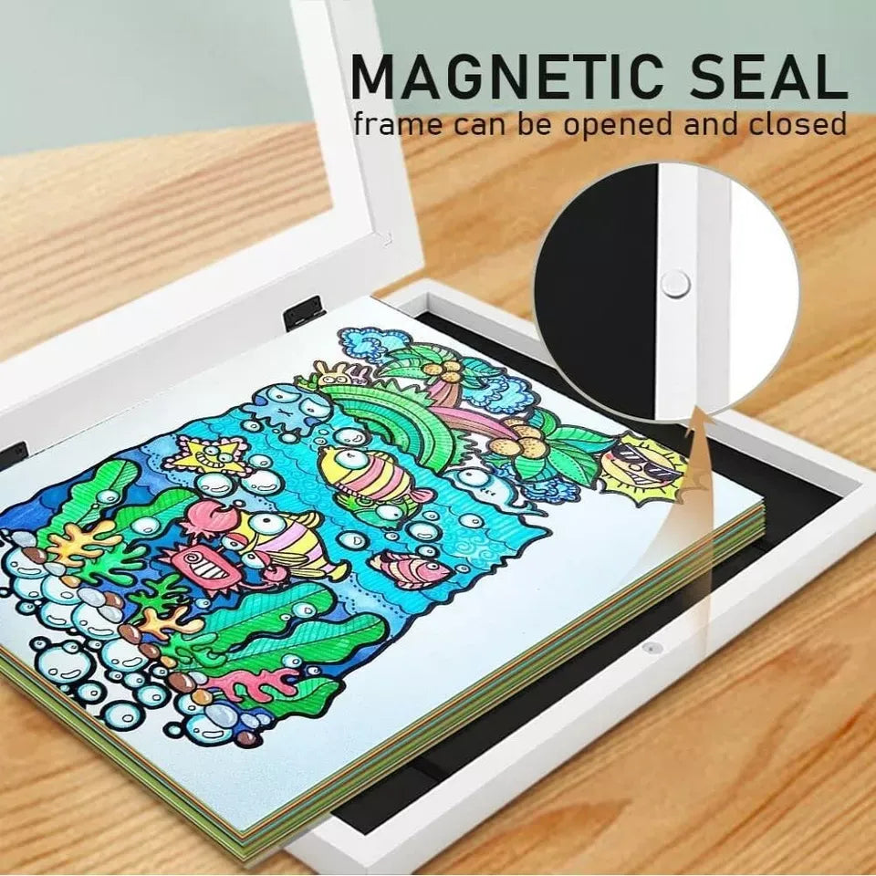 🎨 Aussies Trends Kids Art Frame ✨