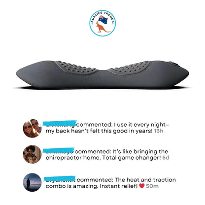 3-IN-1 LUMBAR MASSAGER PILLOW