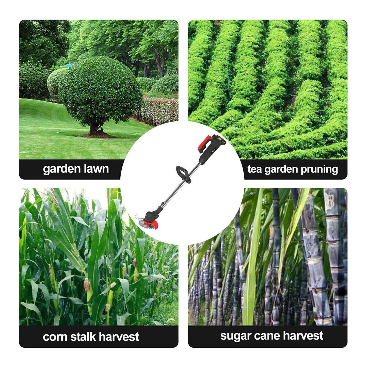 3-in-1 Cordless Electric Grass Lawn Mower 🏡